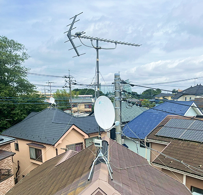 BS/CSアンテナ設置